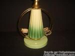 Céramique de Beauce - Lampe L-168 Vert chartreuse 