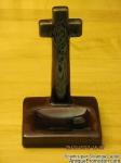 Céramique de Beauce - Religieux 60 Brun croix de Gaspé